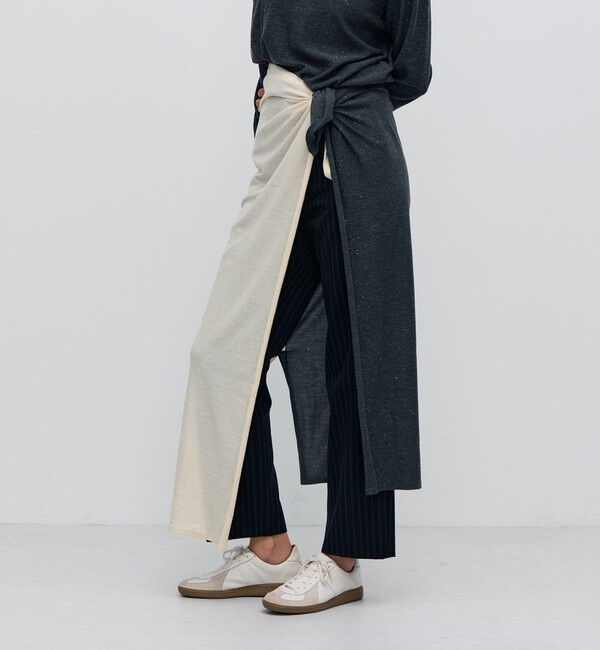 BACCA「スパークルファインウール ニットスカーフ」|バンダナ・スカーフ|