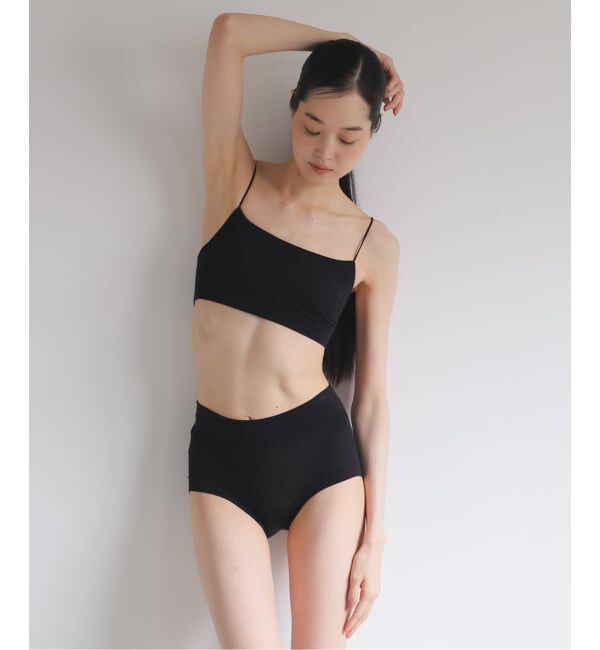 EMILYWEEK「【ACTIVE】Bamboo ストレッチブラ（ブラック）」|インナー|