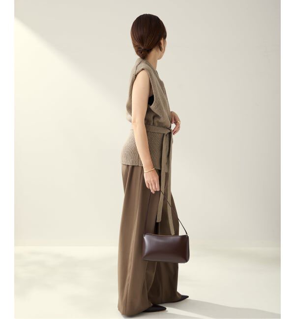 Plage「R&rsquo;IAM ローゲージニットベスト」|ニット・セーター|