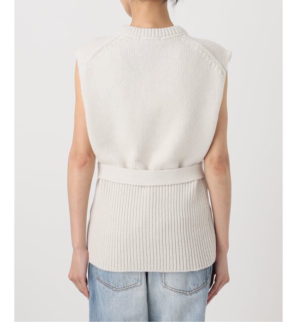 Plage「R&rsquo;IAM ローゲージニットベスト」|ニット・セーター|