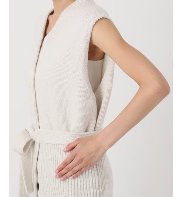 Plage「R&rsquo;IAM ローゲージニットベスト」|ニット・セーター|