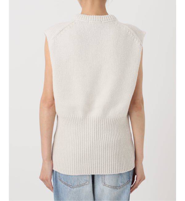 Plage「R&rsquo;IAM ローゲージニットベスト」|ニット・セーター|