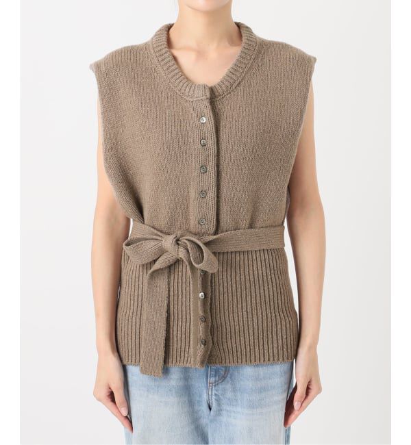 Plage「R&rsquo;IAM ローゲージニットベスト」|ニット・セーター|
