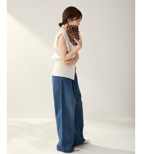 Plage「R&rsquo;IAM ローゲージニットベスト」|ニット・セーター|