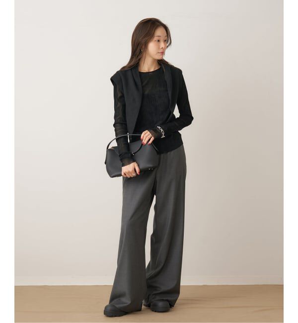 Plage「《一部カラーWEB限定追加》Flocky Mesh ロンT」|Tシャツ・カットソー|