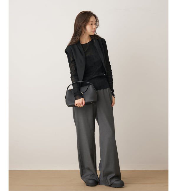 Plage「《一部カラーWEB限定追加》Flocky Mesh ロンT」|Tシャツ・カットソー|