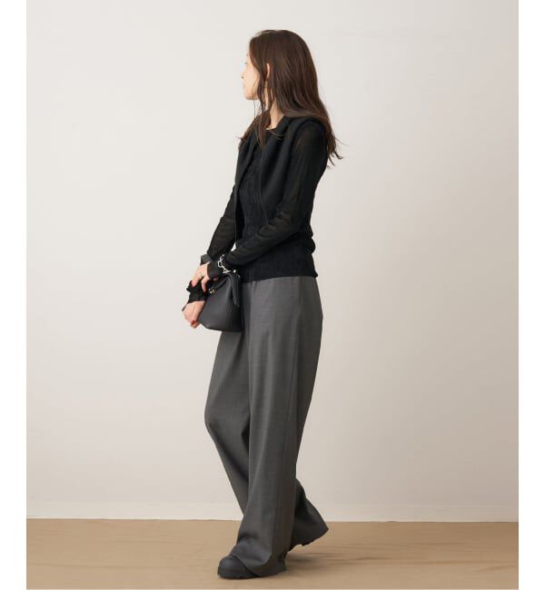 Plage「《一部カラーWEB限定追加》Flocky Mesh ロンT」|Tシャツ・カットソー|