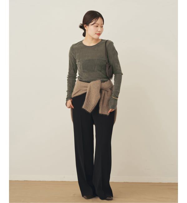 Plage「《一部カラーWEB限定追加》Flocky Mesh ロンT」|Tシャツ・カットソー|