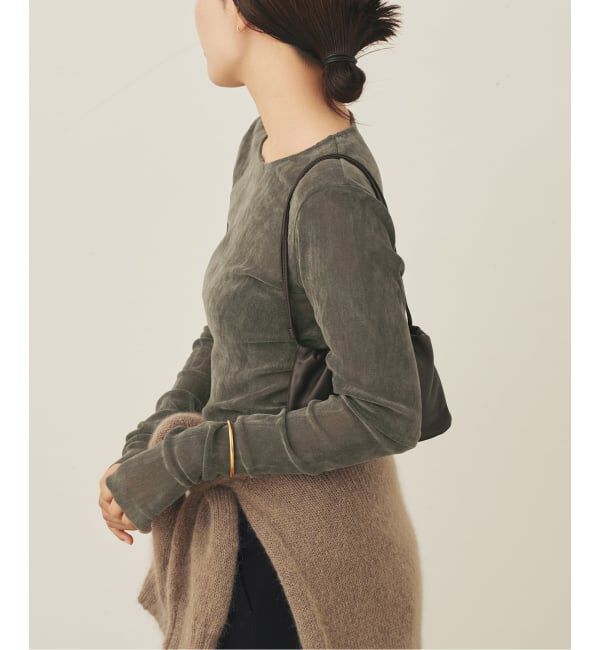 Plage「《一部カラーWEB限定追加》Flocky Mesh ロンT」|Tシャツ・カットソー|