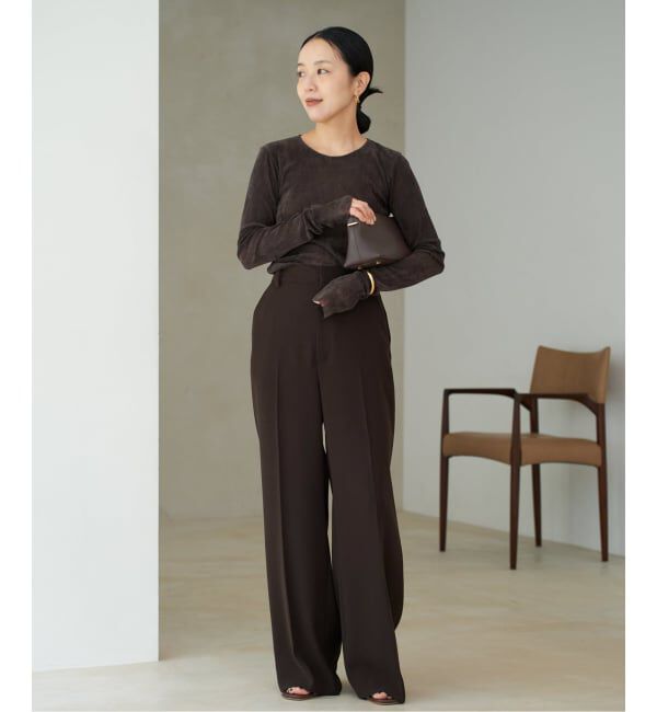 Plage「《一部カラーWEB限定追加》Flocky Mesh ロンT」|Tシャツ・カットソー|