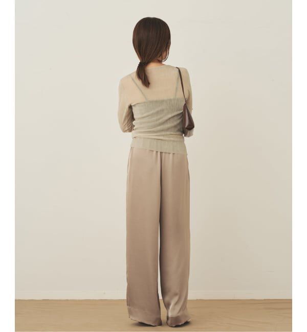 Plage「《一部カラーWEB限定追加》Flocky Mesh ロンT」|Tシャツ・カットソー|