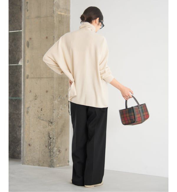 IENA「サスペンダーダブルクロスパンツ」|スラックス|