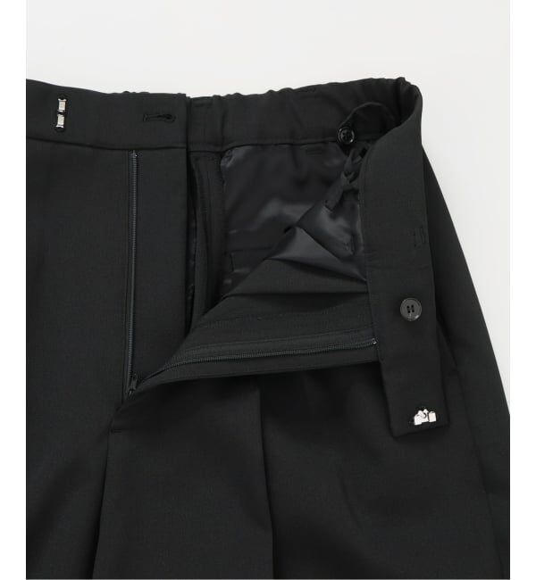 IENA「サスペンダーダブルクロスパンツ」|スラックス|