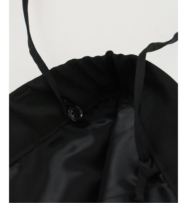 IENA「サスペンダーダブルクロスパンツ」|スラックス|