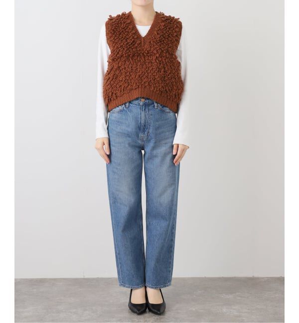 SLOBE IENA「NEPAL HAND KNIT SLOBE別注 ループニットベスト」|ベスト・ジレ|