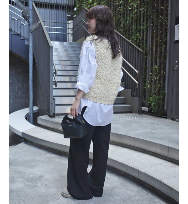 SLOBE IENA「NEPAL HAND KNIT SLOBE別注 ループニットベスト」|ベスト・ジレ|