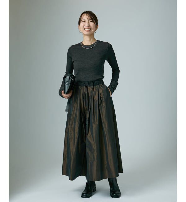 VERMEIL par iena「《追加》wool100 RIB クループルオーバー」|Tシャツ・カットソー|