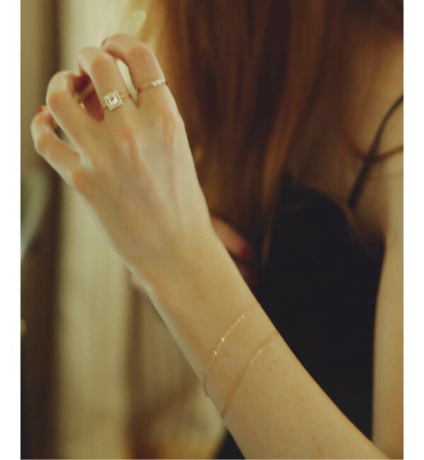 SLOBE IENA「《追加2》SLOBE ベネチアンチェーンブレスレット K10」|ブレスレット・バングル|