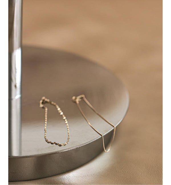 SLOBE IENA「《追加2》SLOBE ベネチアンチェーンブレスレット K10」|ブレスレット・バングル|