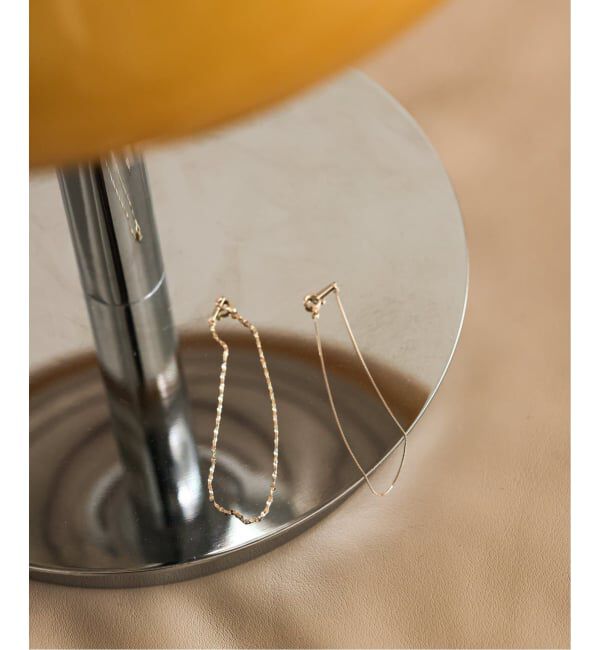 SLOBE IENA「《追加2》SLOBE ベネチアンチェーンブレスレット K10」|ブレスレット・バングル|