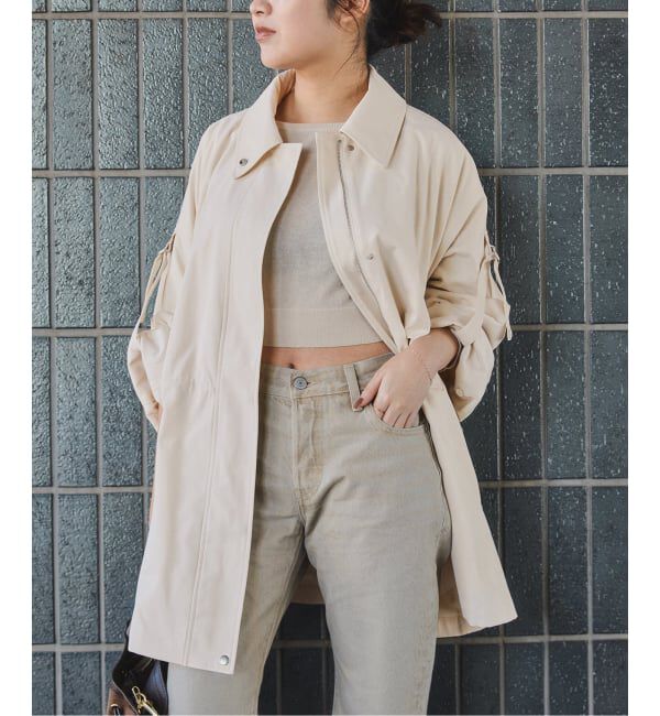 SLOBE IENA「《予約》switch look blouson」|その他|ホワイト