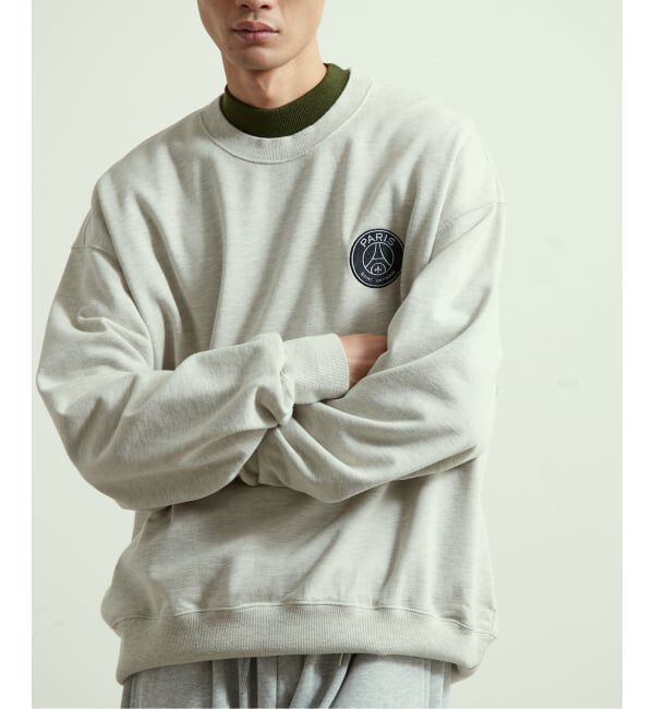 Paris Saint-Germain「【Paris Saint-Germain / パリ・サン＝ジェルマン】 MARBLE LOGO CREW」|スウェット・ジャージ|