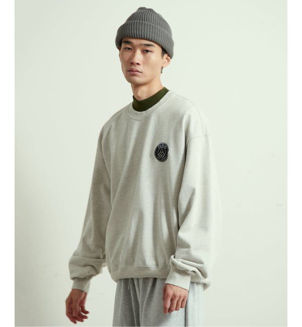 Paris Saint-Germain「【Paris Saint-Germain / パリ・サン＝ジェルマン】 MARBLE LOGO CREW」|スウェット・ジャージ|