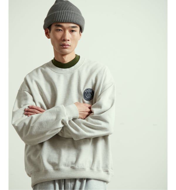 Paris Saint-Germain「【Paris Saint-Germain / パリ・サン＝ジェルマン】 MARBLE LOGO CREW」|スウェット・ジャージ|