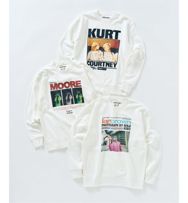 417 EDIFICE「KENJI KUBO PHOTO SWEAT / フォトスウェット」|スウェット・ジャージ|