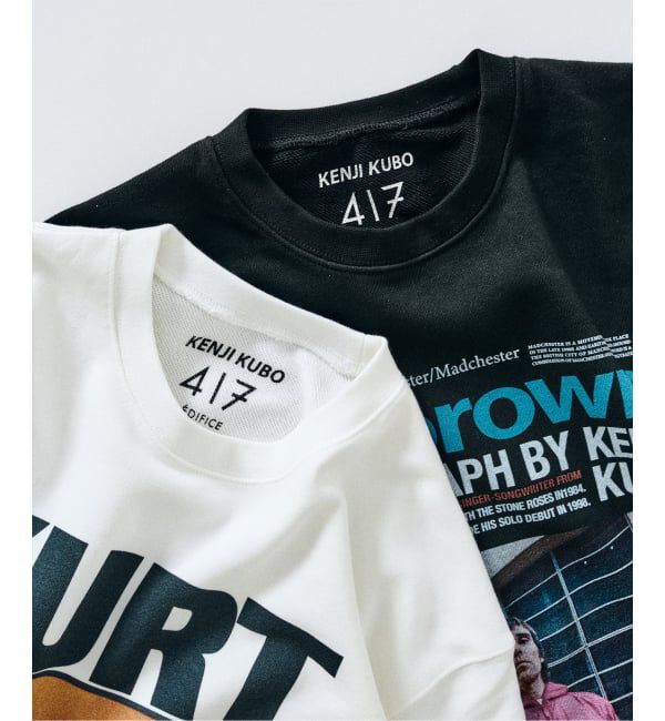 417 EDIFICE「KENJI KUBO PHOTO SWEAT / フォトスウェット」|スウェット・ジャージ|