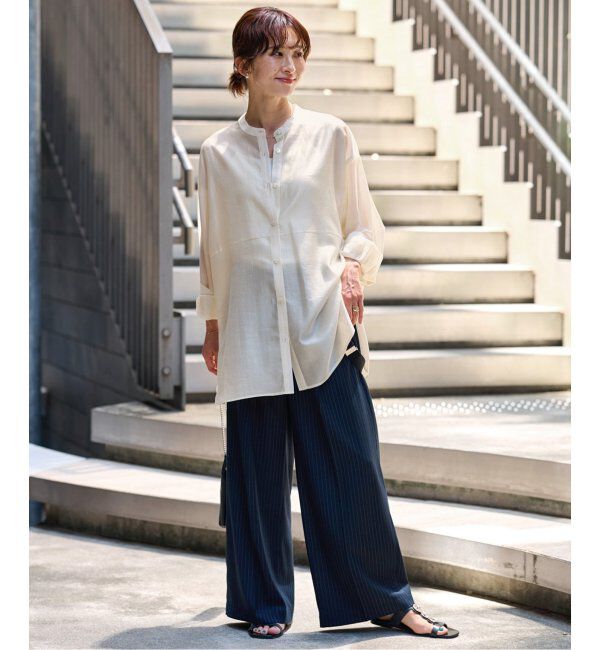 JOURNAL STANDARD relume「ソフトブライトウエストシームシャツ」|シャツ・ブラウス|