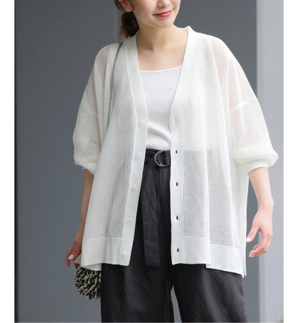 JOURNAL STANDARD relume「《追加》メッシュカーディガン」|カーディガン|