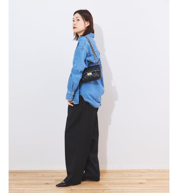 journal standard L'essage「TWサキソニー ボリュームパンツ」|スラックス|