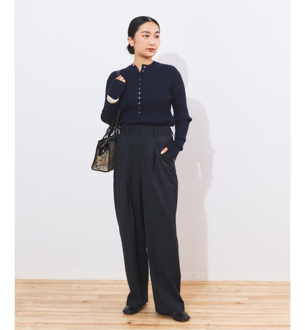 journal standard L'essage「TWサキソニー ボリュームパンツ」|スラックス|