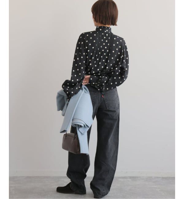 JOURNAL STANDARD relume「《WEB限定》ドットプリントピンタックブラウス」|シャツ・ブラウス|