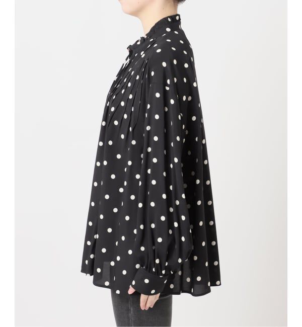 JOURNAL STANDARD relume「《WEB限定》ドットプリントピンタックブラウス」|シャツ・ブラウス|