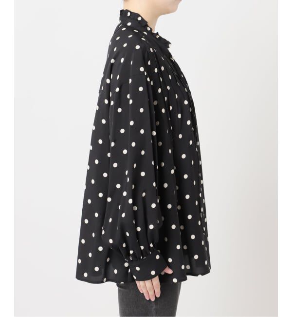 JOURNAL STANDARD relume「《WEB限定》ドットプリントピンタックブラウス」|シャツ・ブラウス|