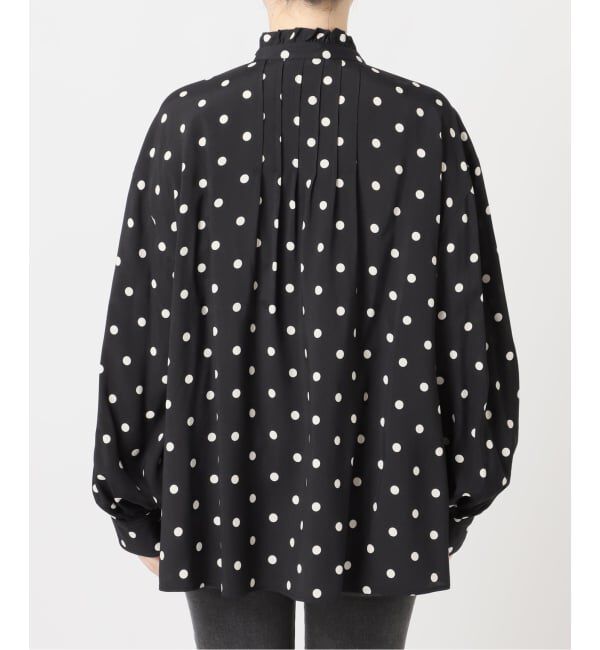 JOURNAL STANDARD relume「《WEB限定》ドットプリントピンタックブラウス」|シャツ・ブラウス|