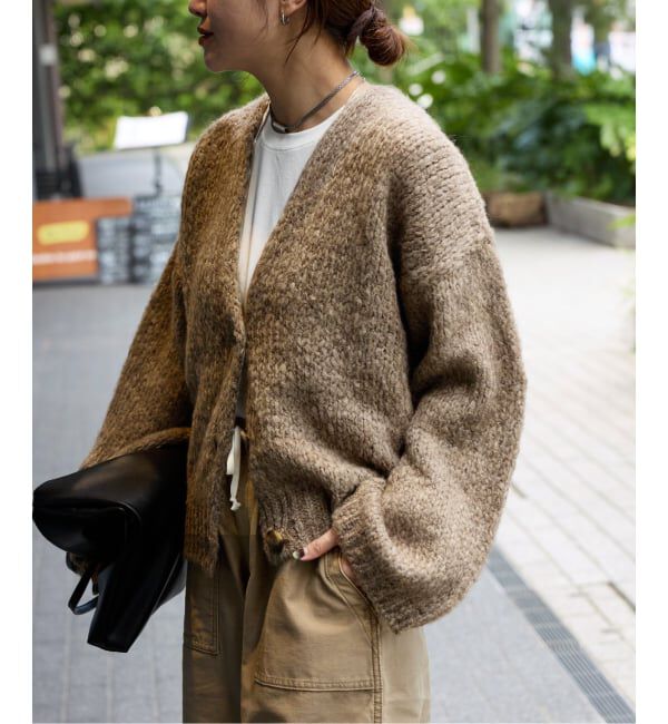 JOURNAL STANDARD「《追加2》【TRICOTS JEAN MARC/トリコットジーンマルク】ボタンツキカーデ」|カーディガン|