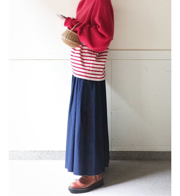journal standard luxe「10OZデニムタックスカート」|スカート|