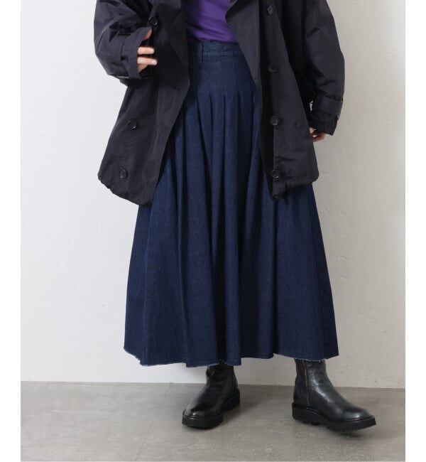 journal standard luxe「10OZデニムタックスカート」|スカート|