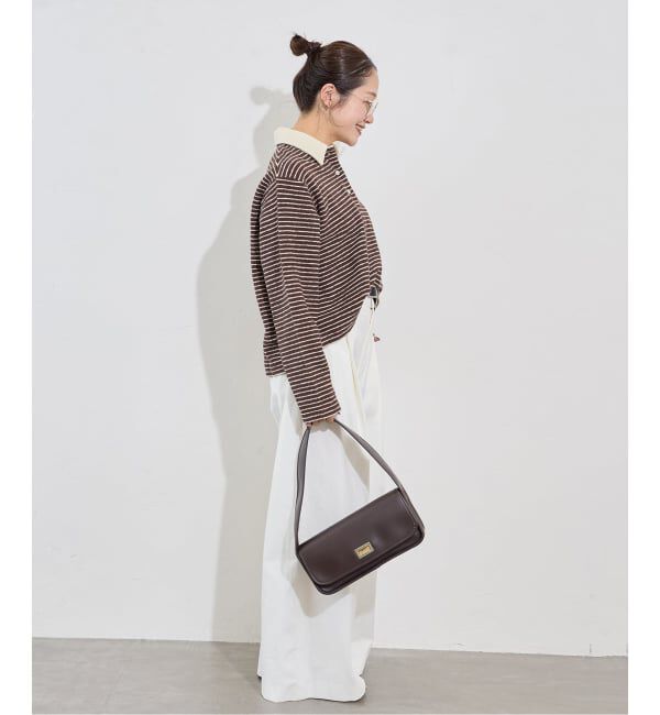 JOURNAL STANDARD「《予約》パイルボーダーポロシャツ」|Tシャツ・カットソー|