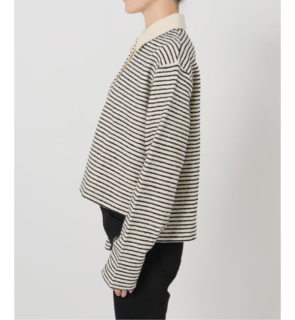 JOURNAL STANDARD「《予約》パイルボーダーポロシャツ」|Tシャツ・カットソー|