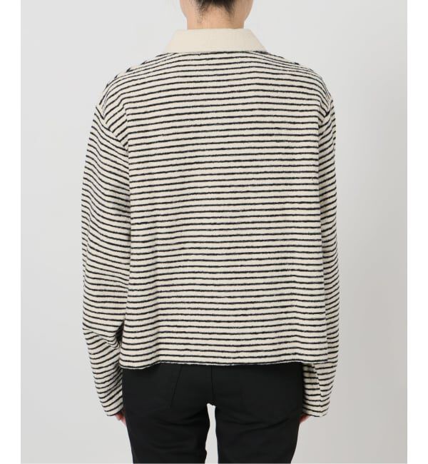 JOURNAL STANDARD「《予約》パイルボーダーポロシャツ」|Tシャツ・カットソー|