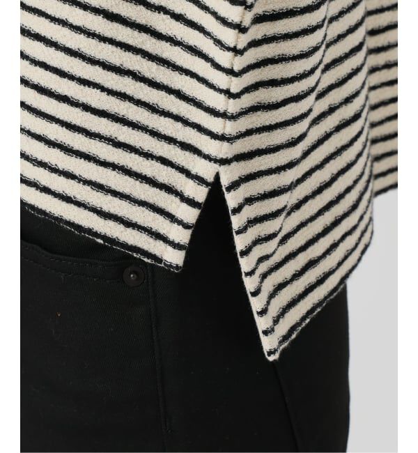 JOURNAL STANDARD「《予約》パイルボーダーポロシャツ」|Tシャツ・カットソー|