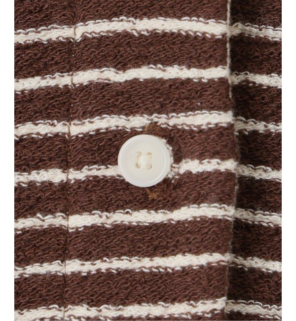 JOURNAL STANDARD「《予約》パイルボーダーポロシャツ」|Tシャツ・カットソー|