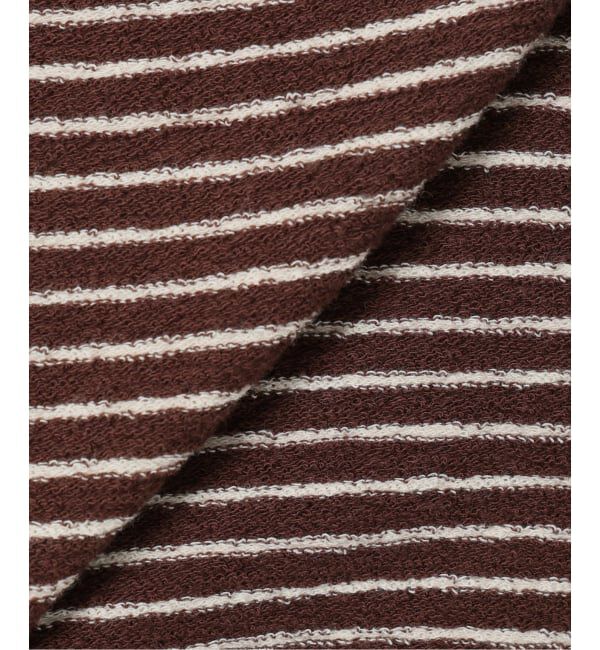 JOURNAL STANDARD「《予約》パイルボーダーポロシャツ」|Tシャツ・カットソー|