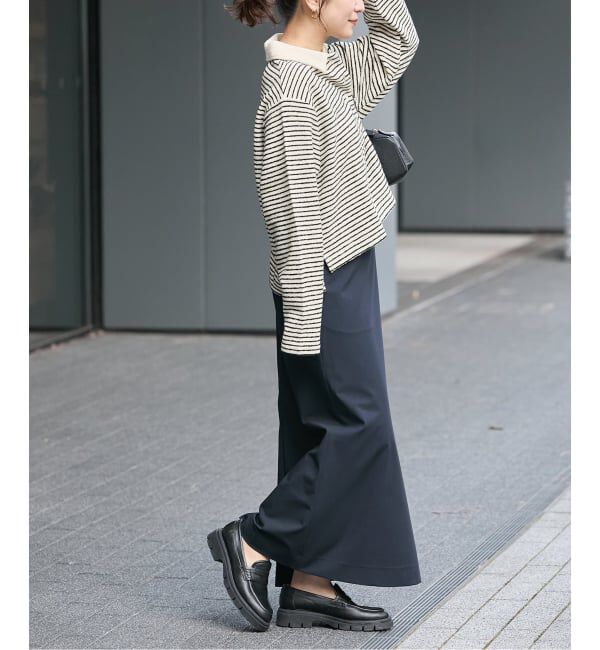 JOURNAL STANDARD「《予約》パイルボーダーポロシャツ」|Tシャツ・カットソー|