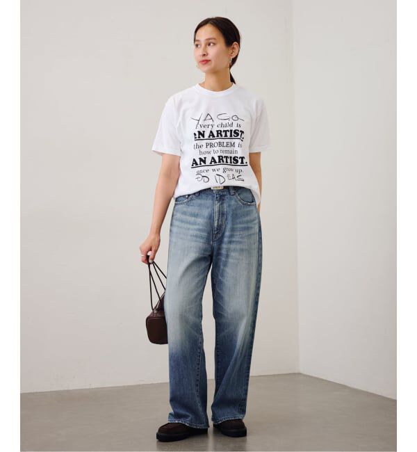 FRAMeWORK「YA GOOD IDEAS &times; KIBITZ HANDWKS MESSAGE TSHIRT」|Tシャツ・カットソー|
