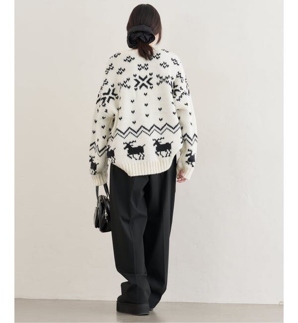 U by SPICK&SPAN「ノルディックニットプルオーバー」|ニット・セーター|